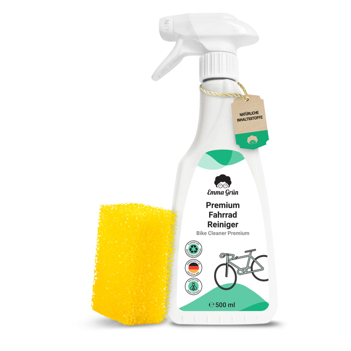 Bicycle cleaner 500 ml, sustainable bicycle cleaning agent for clean &amp; shiny bicycles