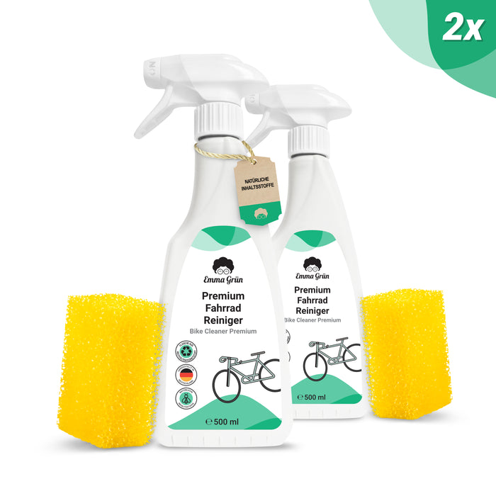 Bicycle cleaner 500 ml, sustainable bicycle cleaning agent for clean &amp; shiny bicycles